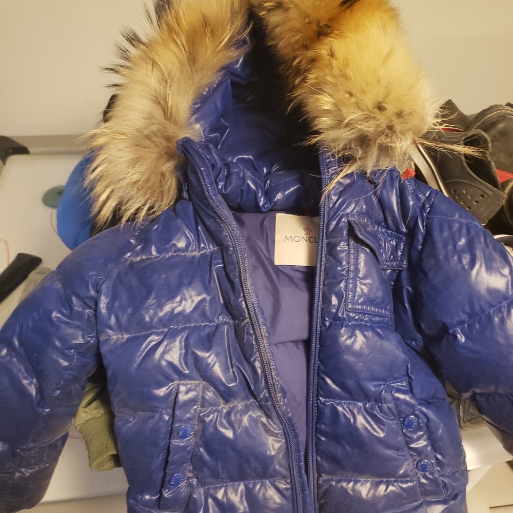 Kids authentic winter moncler jacket